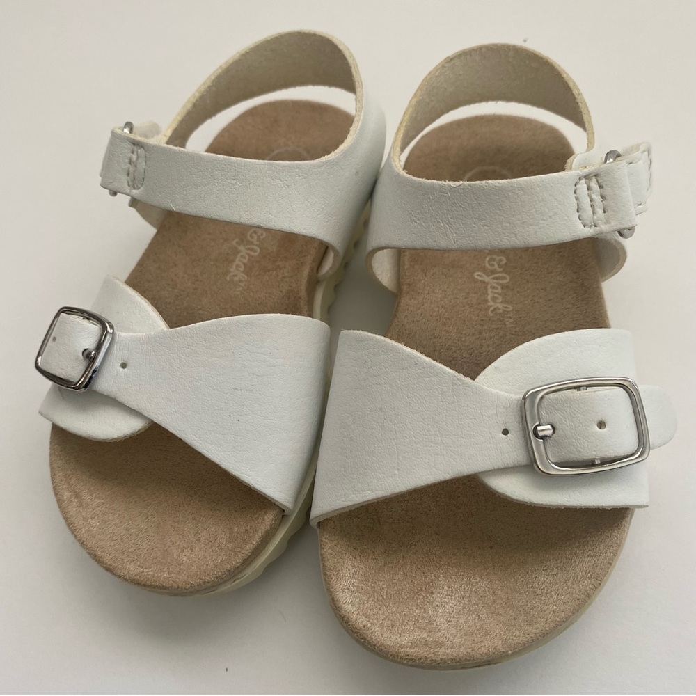 Cat &Jack toddler footbed sandals size 5 summer wear open toe kid's sandals.
